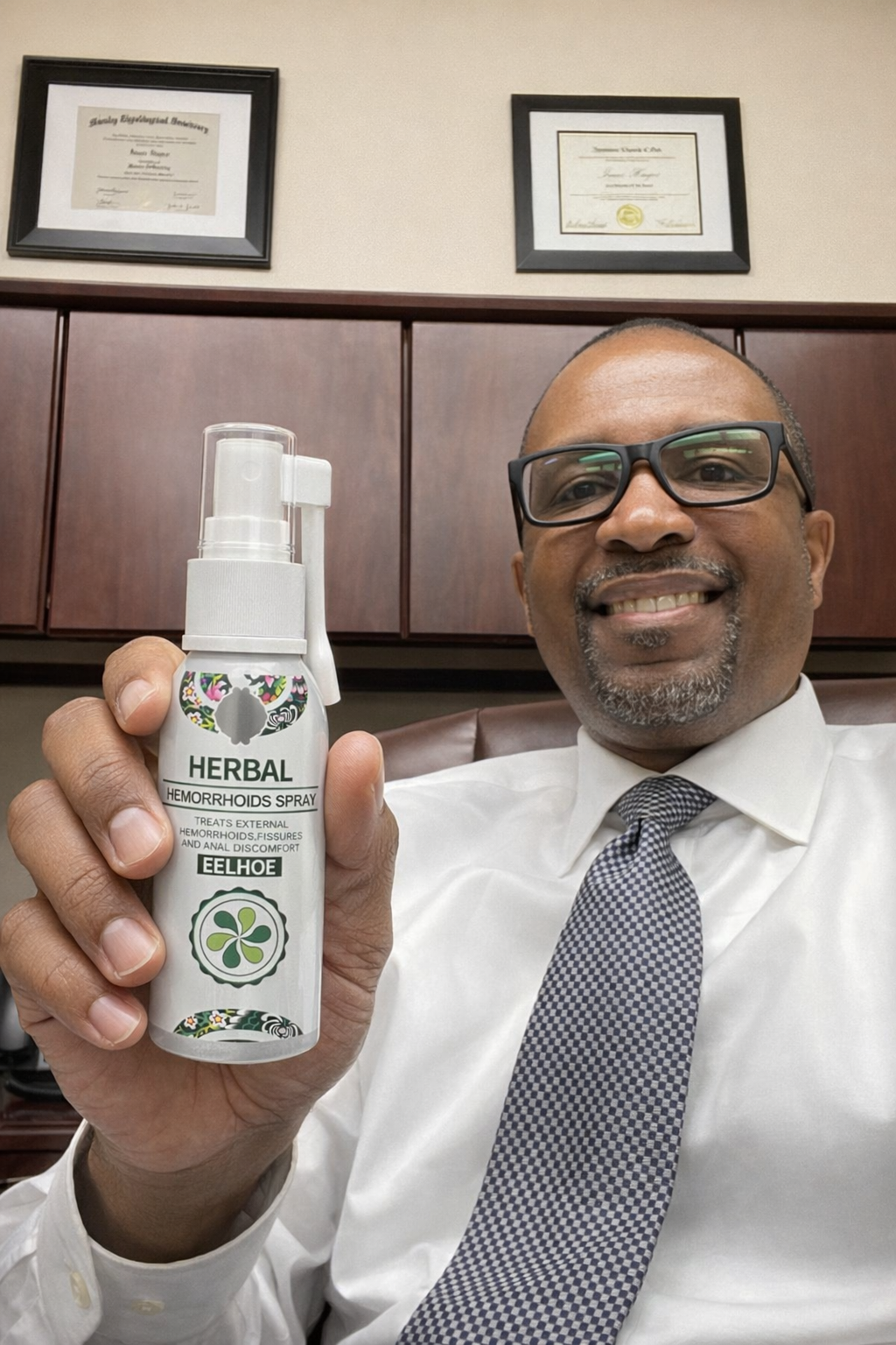 Spray Herbal para Hemorróidas
